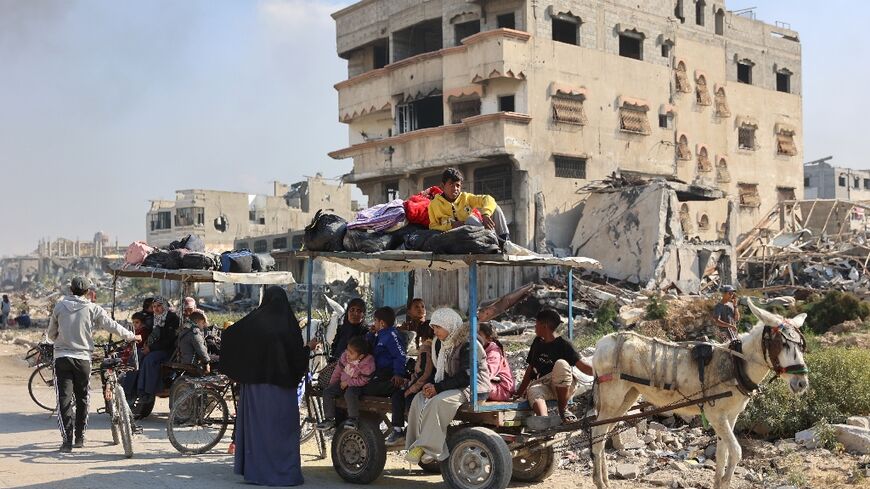 Human Rights Watch said Israel's displacement of Gazans amounts to 'crimes against humanity'