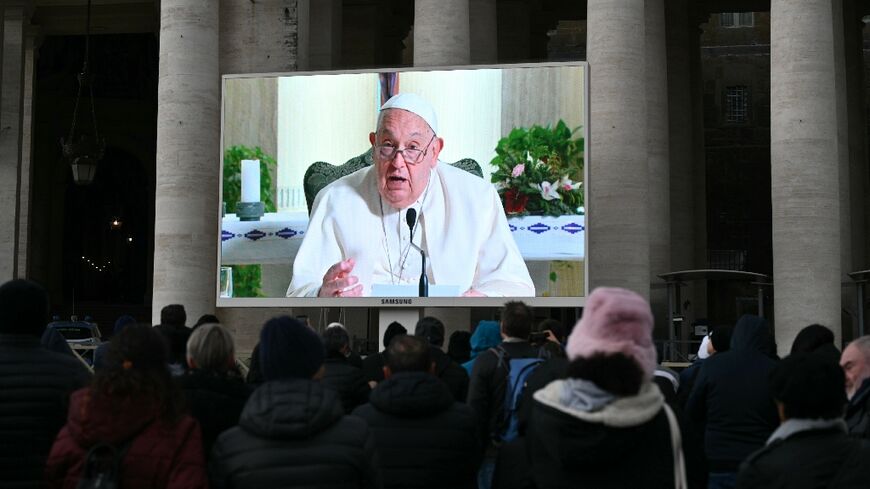 Pope Francis's remarks drew a sharp response from Israel