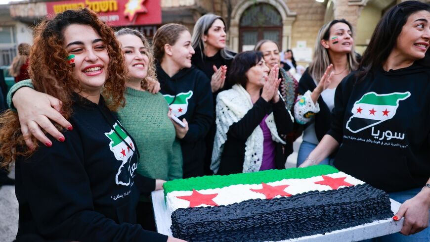 The residents of Majdal Shams in the Israeli-occupied Golan Heights celebrated the fall of Bashar al-Assad in Syria