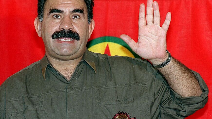 Abdullah Ocalan, seen here in 1993, set up the Marxist-inspired Kurdistan Workers' Party (PKK) in the late 1970s