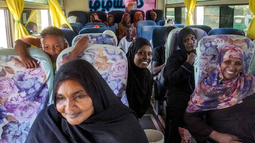 Thousands of Sudanese are returning home to the central city of Wad Madani after they were displaced by war