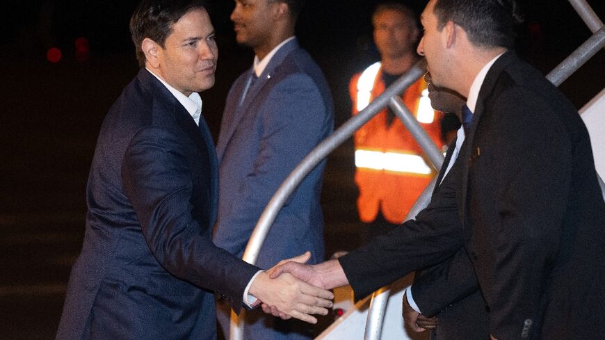 Rubio departs Miami on a trip to Saudi Arabia to meet with Ukrainian officials