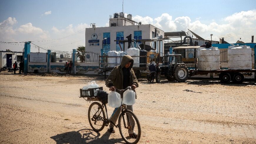 Around 600,000 people benefit from the production of drinking water at the Deir el-Balah desalination plant