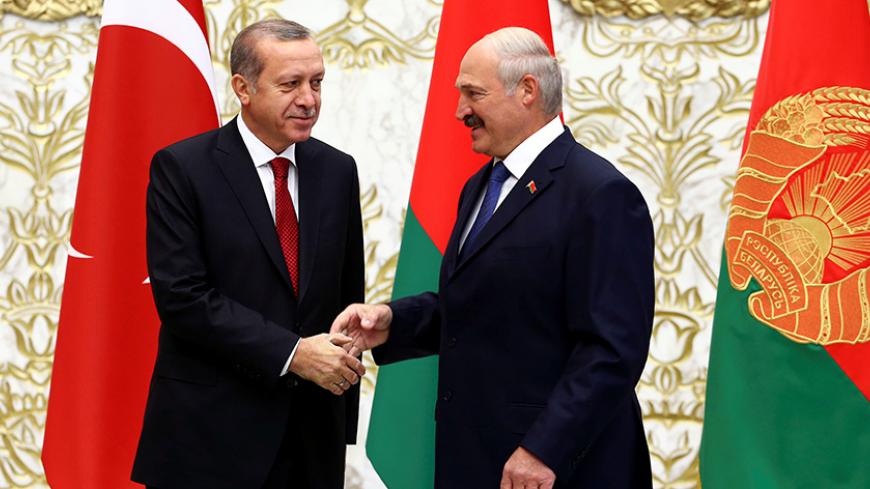 Why does President Erdogan admire Belarus? - Al-Monitor: Independent ...