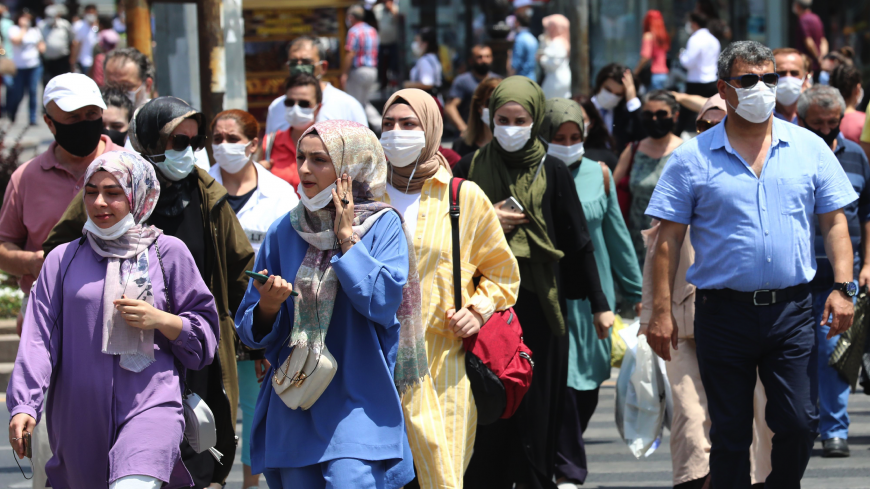 Turkey hit by ‘second peak’ of coronavirus outbreak - Al-Monitor ...