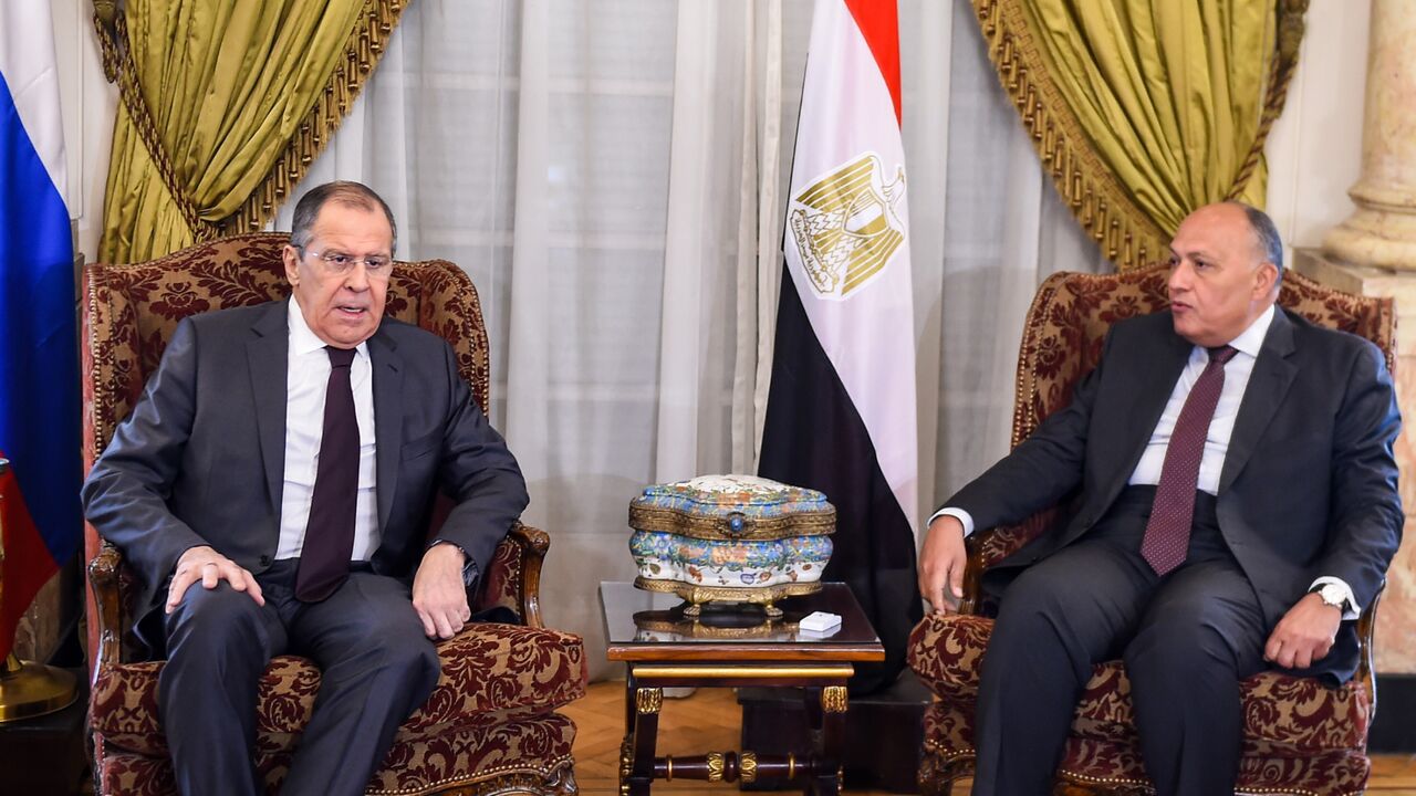 Lavrov and Shoukry in 2019