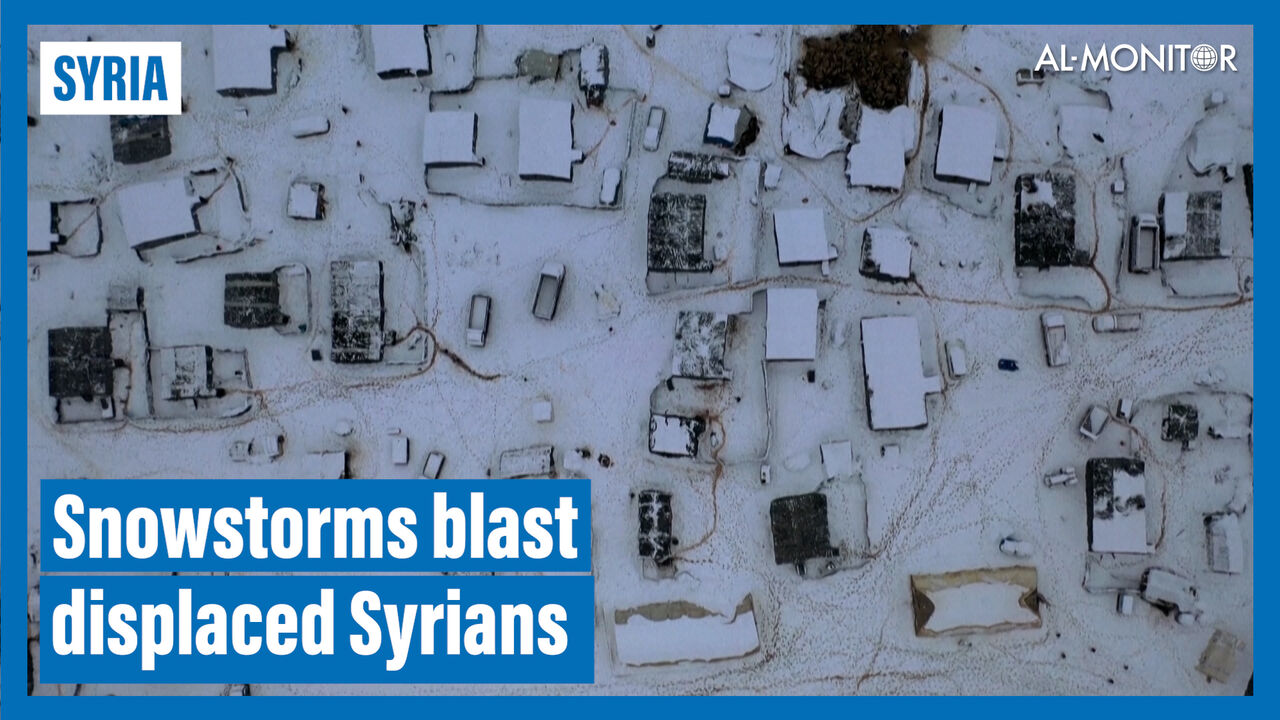 Snowstorms in Syria