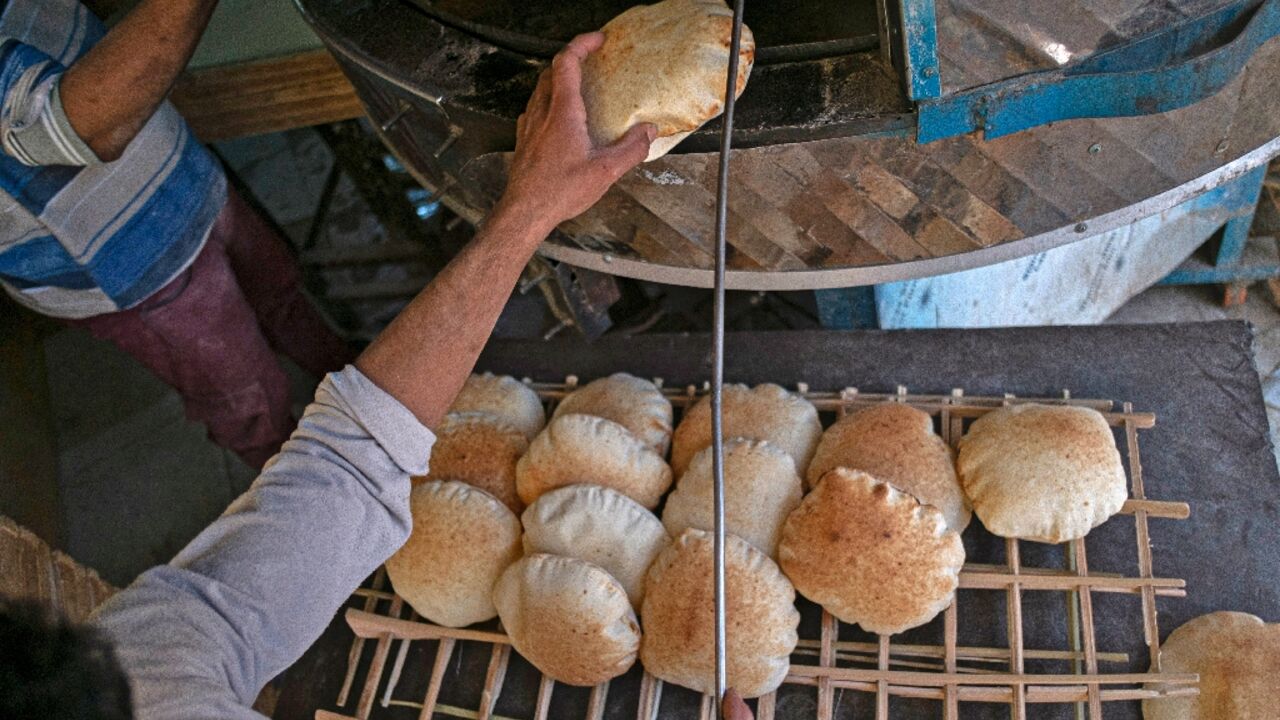 The price of bread has soared in Egypt since Russia invaded Ukraine