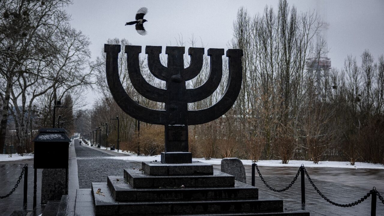 Five people were killed in a Russian air strike on Babi Yar, the site of World War II's biggest slaughter of Jews in the Ukrainian capital Kyiv