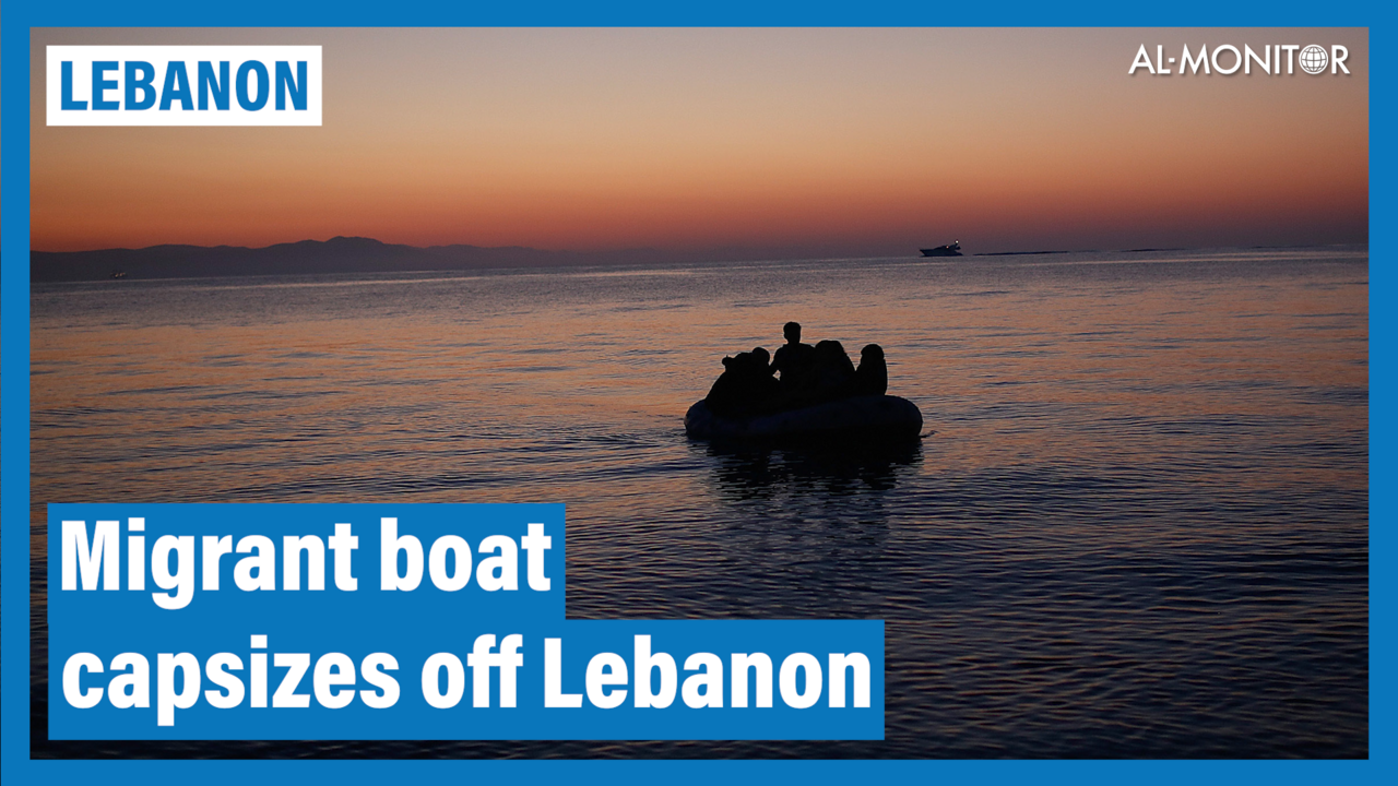 Migrant boat capsizes off Lebanon
