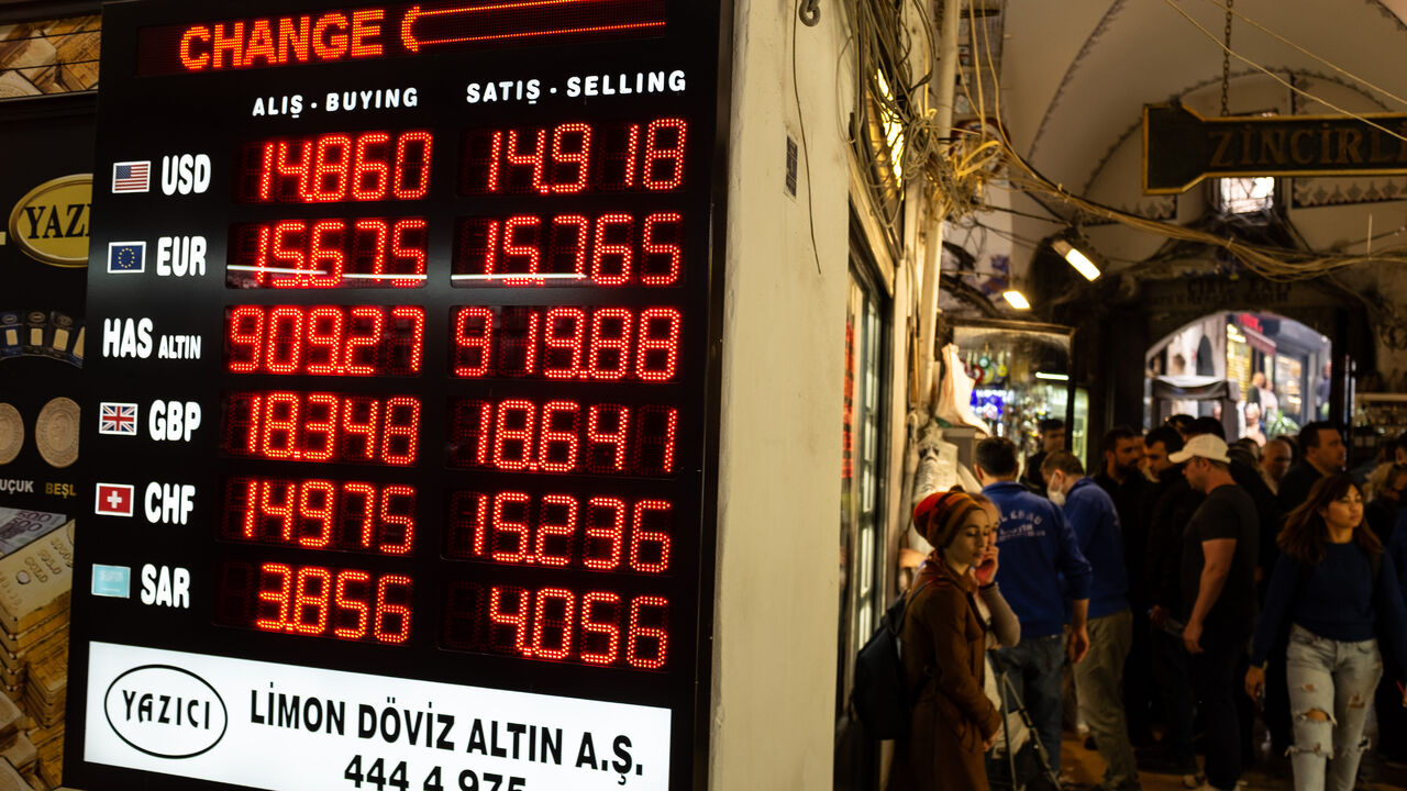 Inflation soared to nearly 70% (69.97%) over one year in April in Turkey.