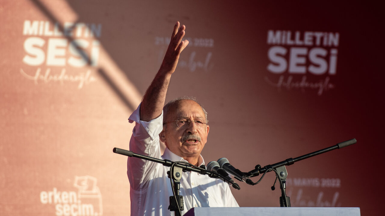 Turkey's main opposition Republican People's Party (CHP) leader Kemal Kilicdaroglu.