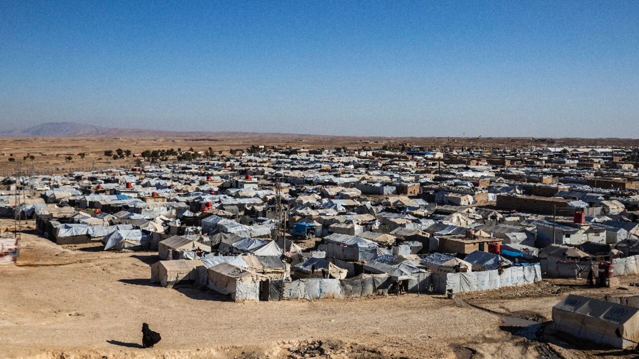 The Al-Hol camp, in the Kurdish-controlled northeast of Syria, was meant as a temporary detention facility