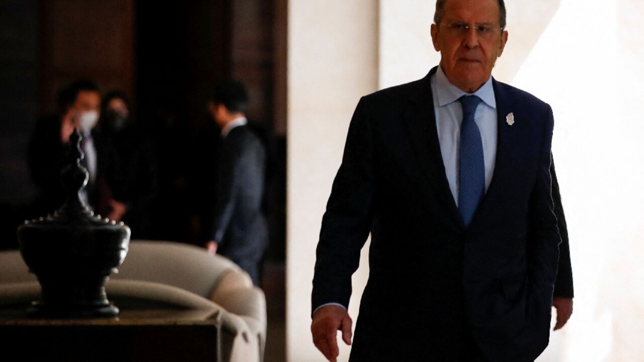 Russian Foreign Minister Sergei Lavrov faced what US Secretary of State Antony Blinken called a barrage of Western criticism at the closed-door talks