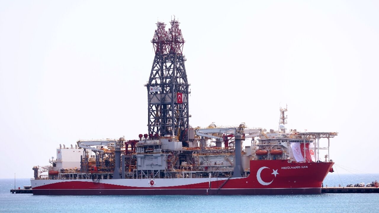 The Abdulhamid Han is the fourth drill ship built by Turkey as it steps up its search for energy in the east Mediterranean