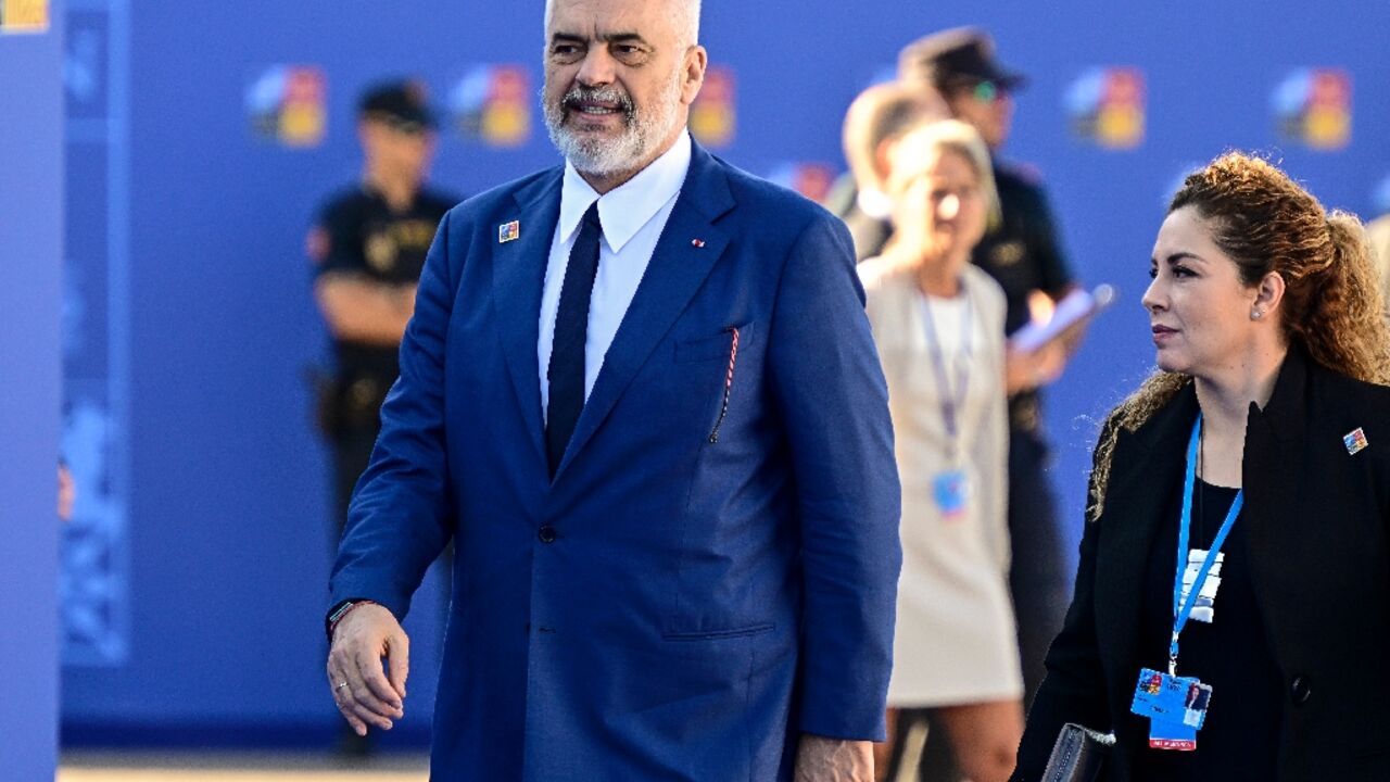 Albanian Prime Minister Edi Rama said the cyberattack sought to 'paralyse public services and hack data'