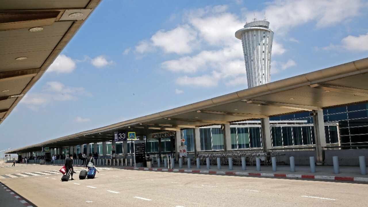Israel's Ben Gurion International Airport near Tel Aviv