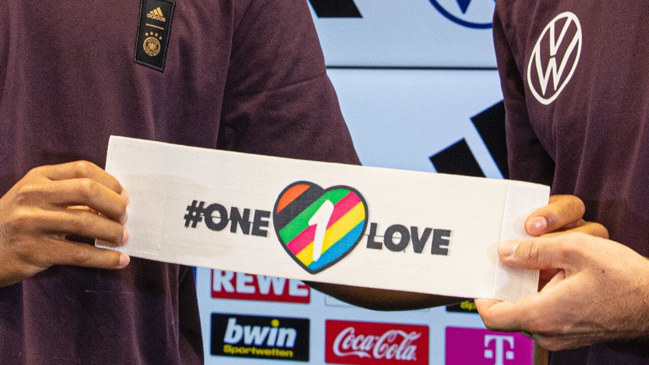 Captains from a number of leading European football nations will wear armbands with the message 'One Love' in an anti-discrimination campaign during the World Cup