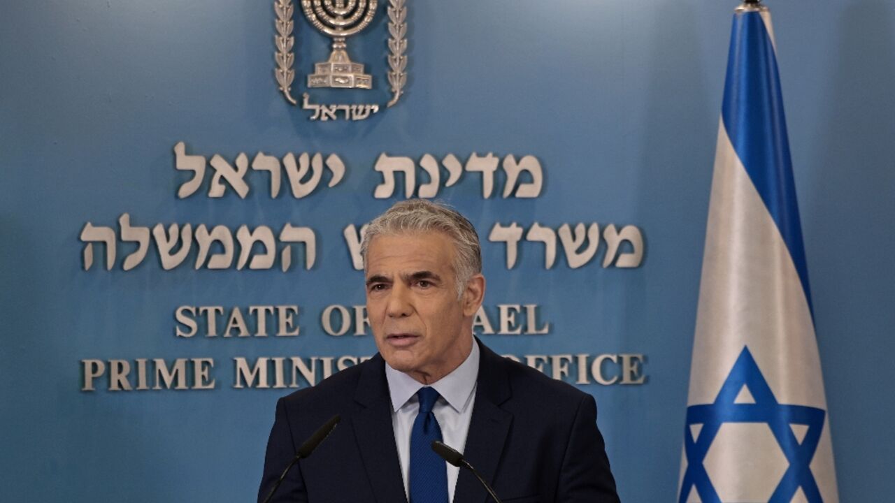 Lapid has faced fire from his political opponents ahead of Israel's November 1 election
