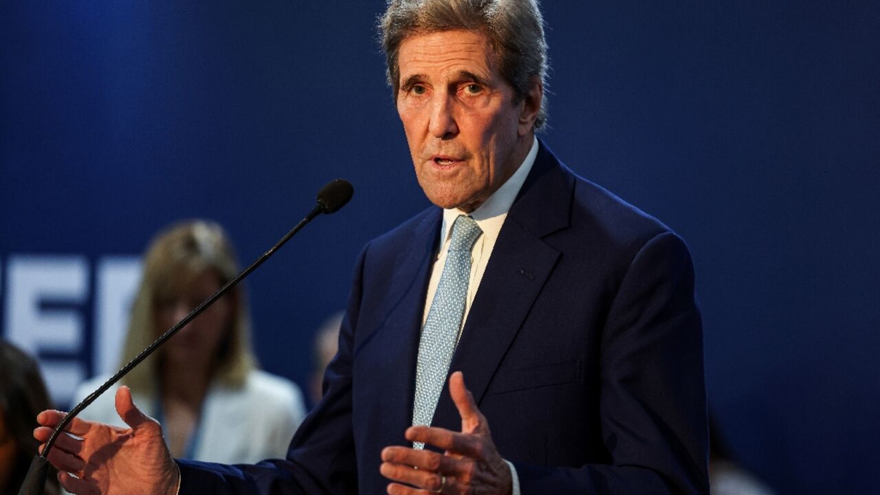 'We may have dodged a bullet,' US climate envoy John Kerry said of the US midterm election