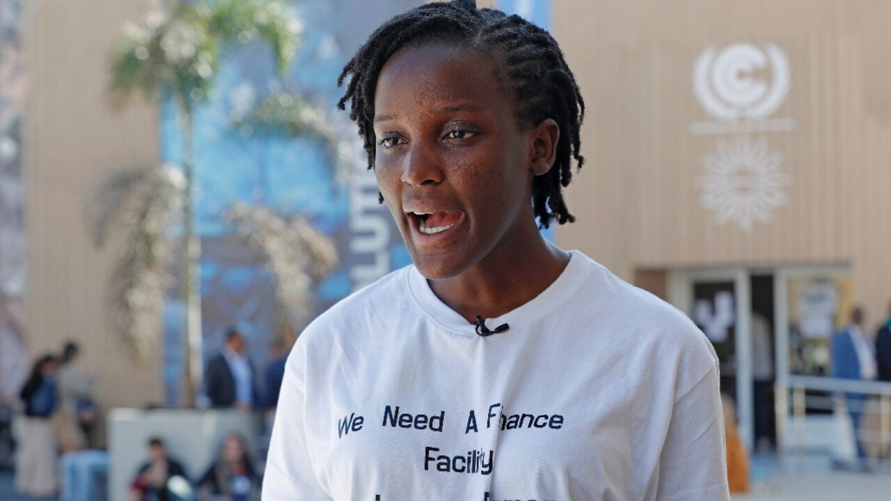 Ugandan climate activist Vanessa Nakate wants fossil fuels phased out and funding to help vulnerable countries cope with accelerating climate impacts