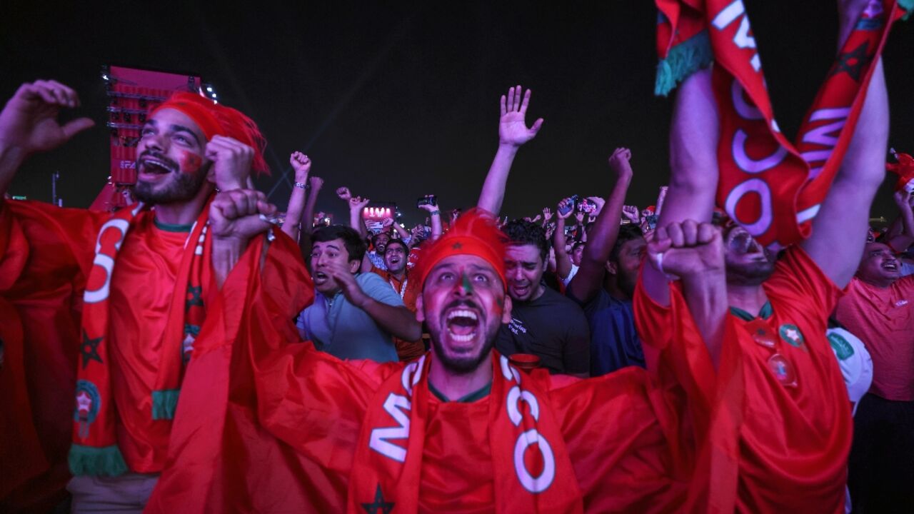 Support for the Atlas Lions surged as they battled their way to the semi-final of the football World Cup in Qatar -- the first Arab or African team ever to get so far