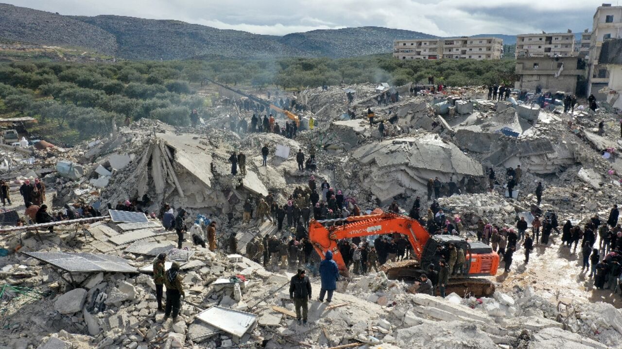 The powerful earthquake wiped out sections of Turkish cities
