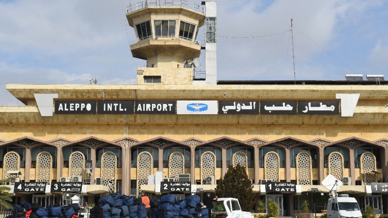 Syria's Aleppo airport, which has been knocked out by an air strike blamed on Israel, has been a major conduit for relief supplies for victims of last month's earthquake