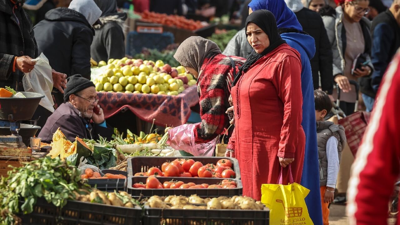 The price of fresh produce in Morocco is comparable to European supermarkets but monthly minimum wages are only $300