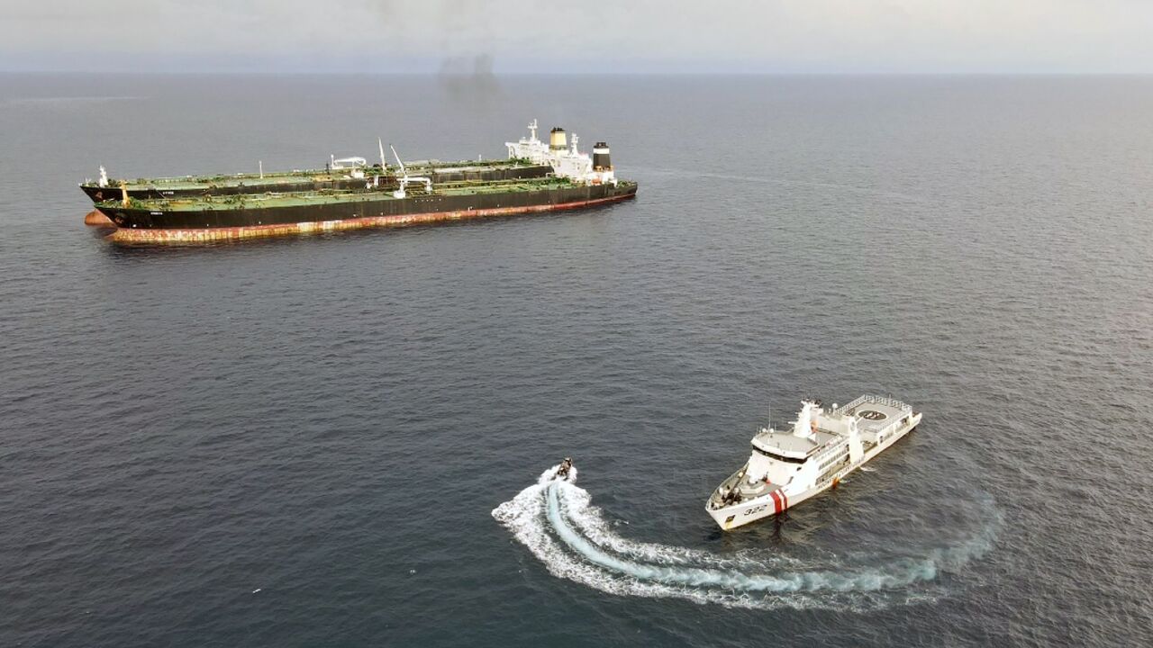 Indonesia has seized an Iranian-flagged tanker carrying more than 200,000 metric tons of light crude oil