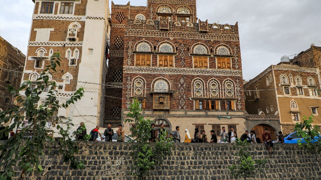With its burnt-brick tower-houses,  the UNESCO-listed Old City of Sanaa is one of Yemen's architectural gems but since a Saudi-led coalition intervened against Iran-backed rebels in 2015 it has been classified as "in danger"