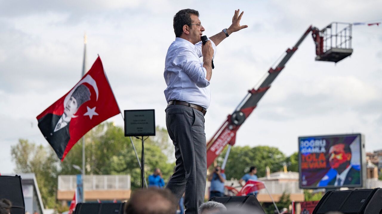 Istanbul Mayor Ekrem Imamoglu.