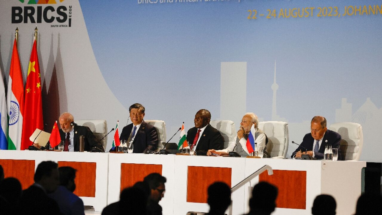 BRICS leaders meet in Johannesburg on August 24, 2023