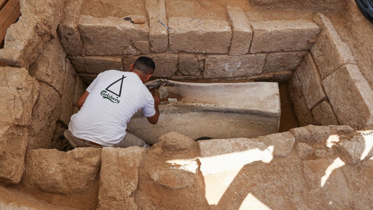The discovery marks the first complete Roman necropolis, or cemetery, fully unearthed in Gaza