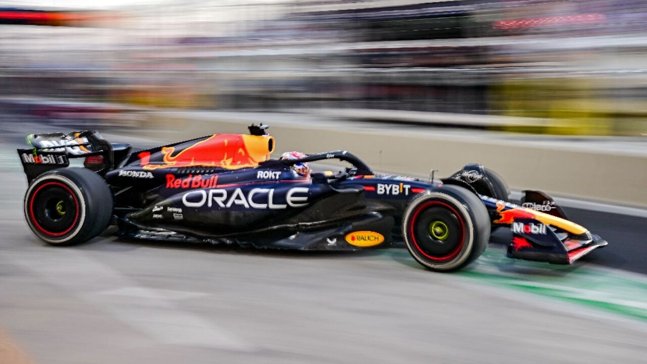 Red Bull Racing's Dutch driver Max Verstappen 