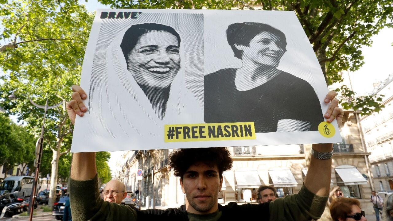 Prominent Iranian lawyer Nasrin Sotoudeh has been arrested several times in recent years, including in 2019, prompting rallies outside Iran calling for her release