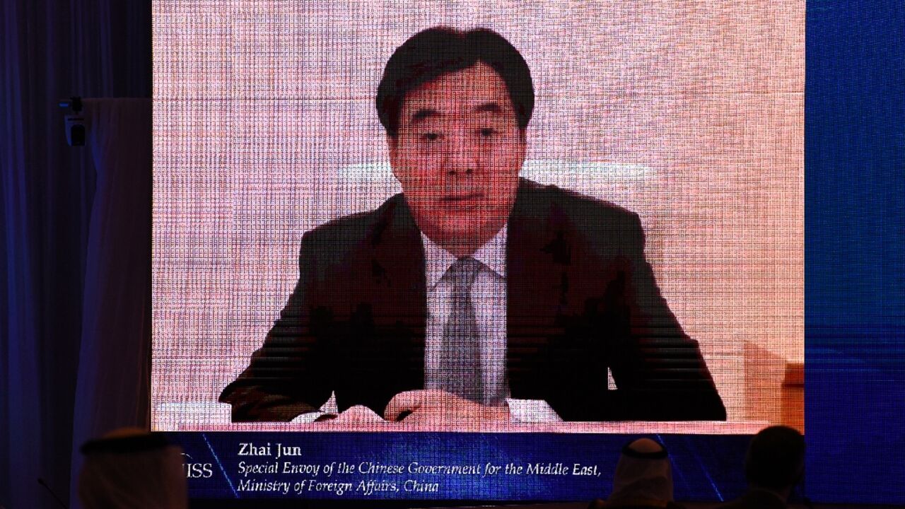 Jun Zhai, China's foreign ministry special envoy for the Middle East, heads to the region this week, although there are no details on his itinerary