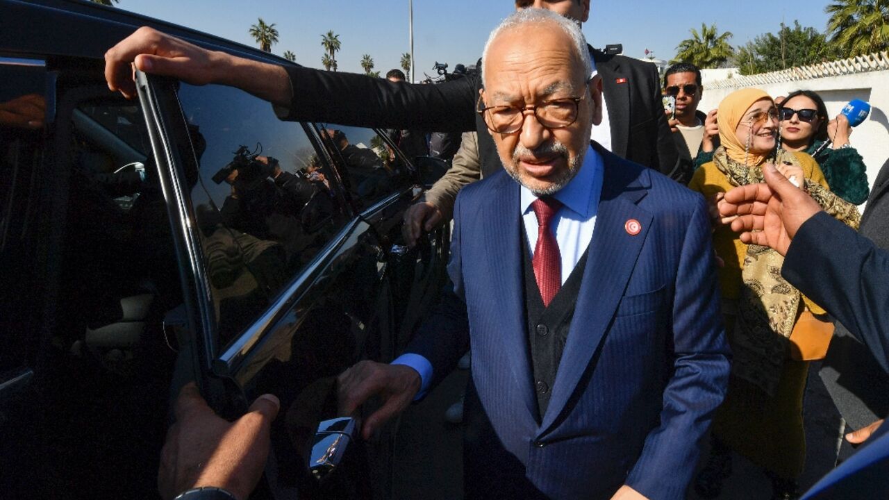 The head of Tunisian opposition party Ennahdha, Rached Ghannouchi, was sentenced in May to one year in prison but saw that raised to 15 months on appeal