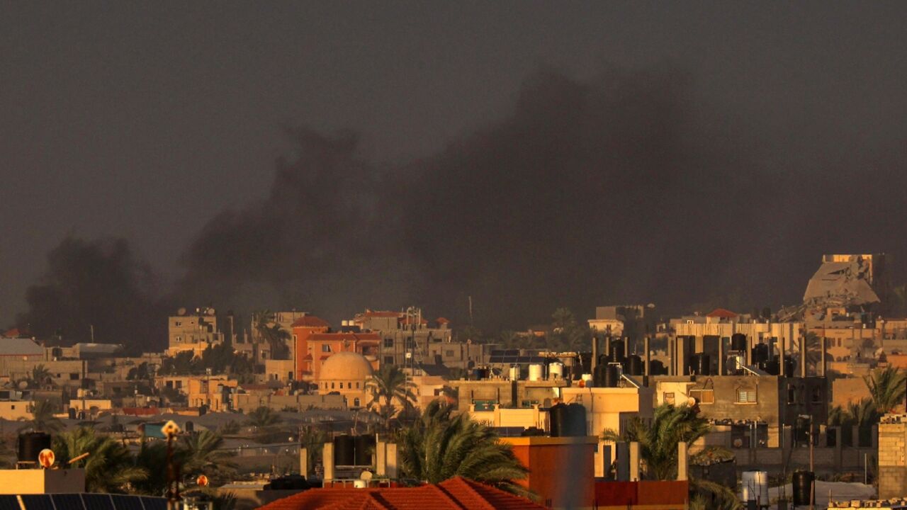 Israel pounded southern Gaza more than three months into the war