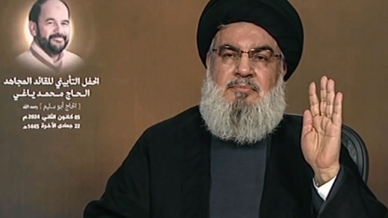 Hezbollah chief Hassan Nasrallah has said a response to the killing blamed on Israel of Hamas number two Saleh al-Aruri in the group's Beirut southern suburb stronghold is "inevitable"