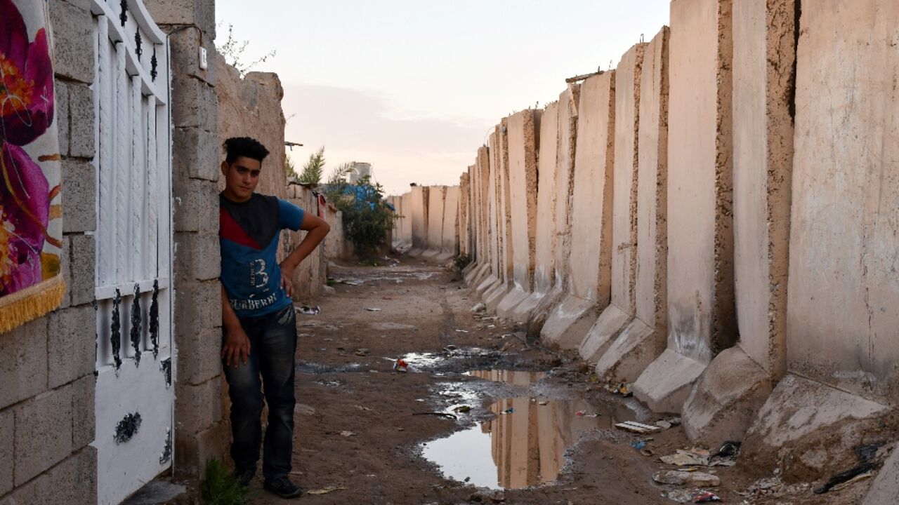 The wall was built when Samarra was at the heart of Iraq's sectarian civil war