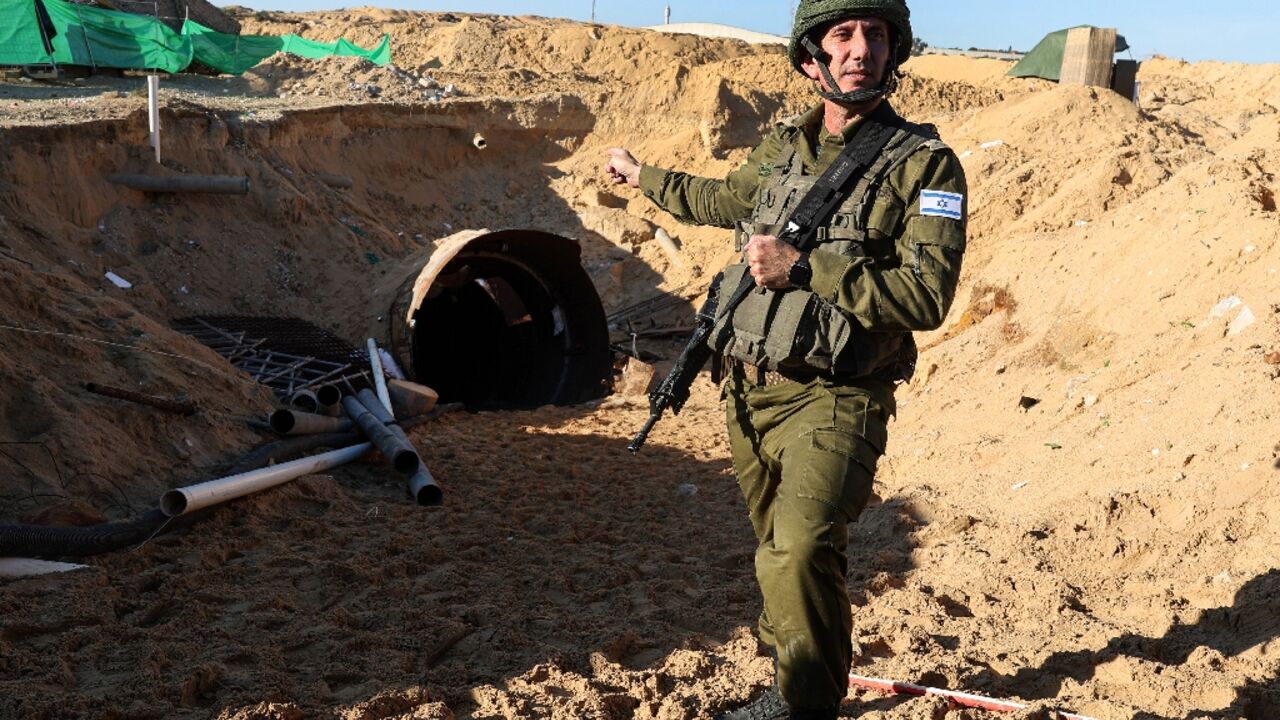 Israeli army spokesman Daniel Hagari has been a key figurehead of the Israeli offensive in Gaza