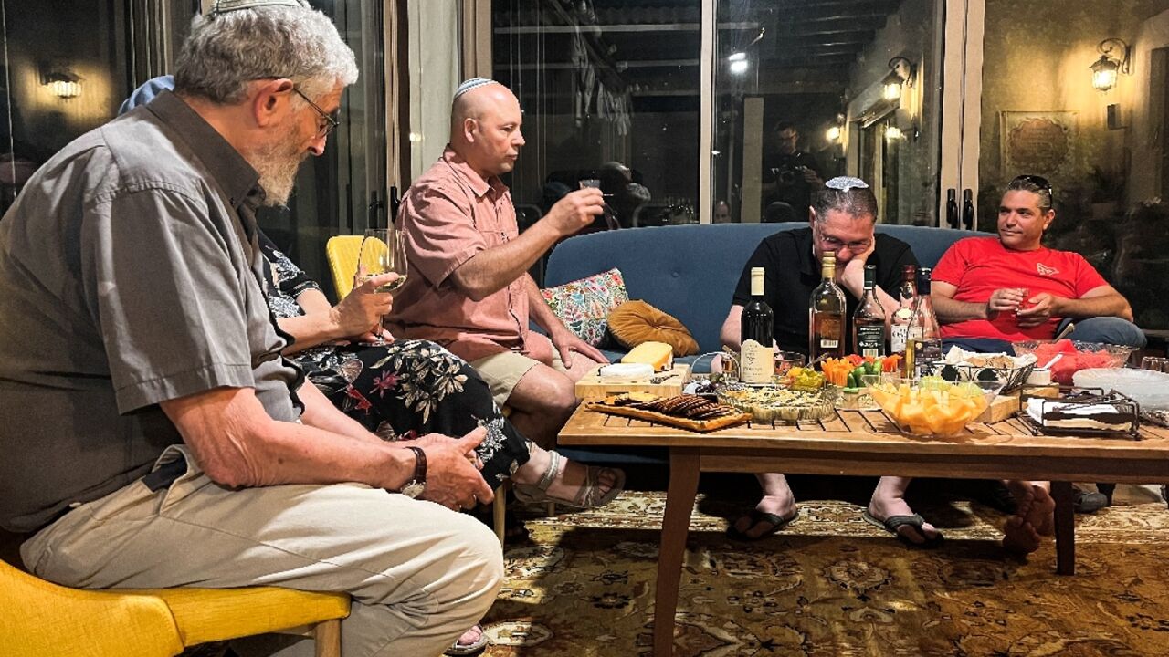 'As a father, I'm always nervous,' David said at the family's northern Israel home, just after his son Yonatan, 22, left to join his army unit in Rafah