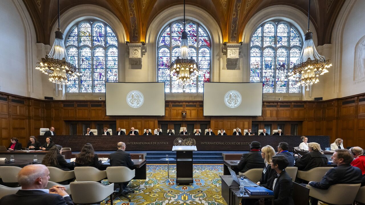 Public hearings on the request for the indication or modification of provisional measures submitted by South Africa, application of the Convention on the Prevention and Punishment of the Crime of Genocide in the Gaza Strip (South Africa v. Israel), The Hague, May 16-17, 2024. 