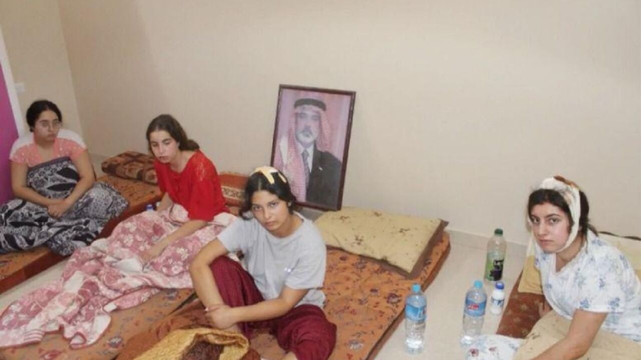 A new picture of four women Israeli soldiers held hostage in Gaza since the October 7 attacks