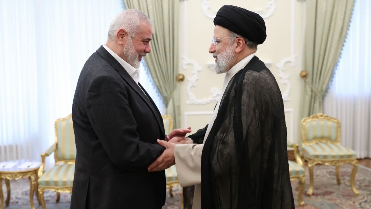 Hamas political leader Ismail Haniyeh, seen here with Iran's supreme leader Ayatollah Ali Khamenei, was a frequent visit to Tehran, where he was killed in a Israeli strike