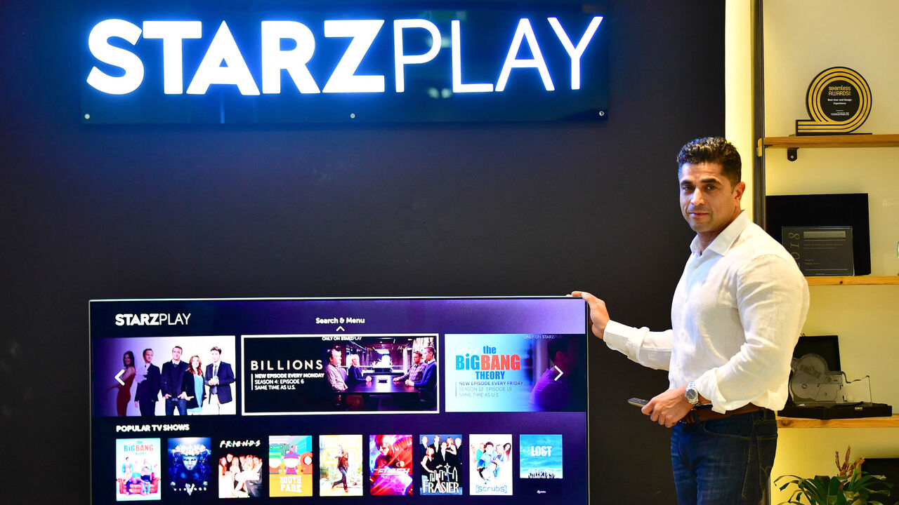 Co-founder and Ceo of Starz Play Maaz Sheikh poses in his office in Dubai on April 23, 2019. Streaming services in the Middle East are competing for Arab audiences with US giant Netflix set to release its first Arabic production in June, chasing a slice of a potentially lucrative market. (Photo by GIUSEPPE CACACE / AFP) (Photo by GIUSEPPE CACACE/AFP via Getty Images)