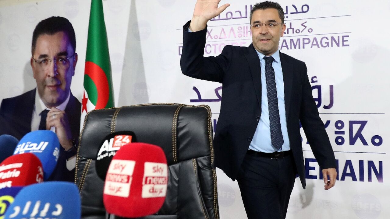 Youcef Aouchiche, an unsuccessful candidate in Algeria's presidential election, disputes the results which he said left the country is an an 'uncomfortable' situation