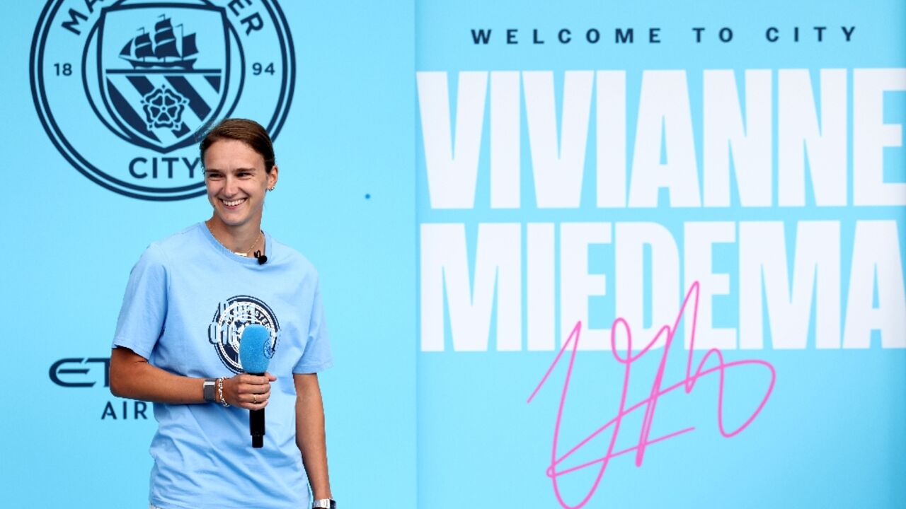 Manchester City's Dutch forward Vivianne Miedema