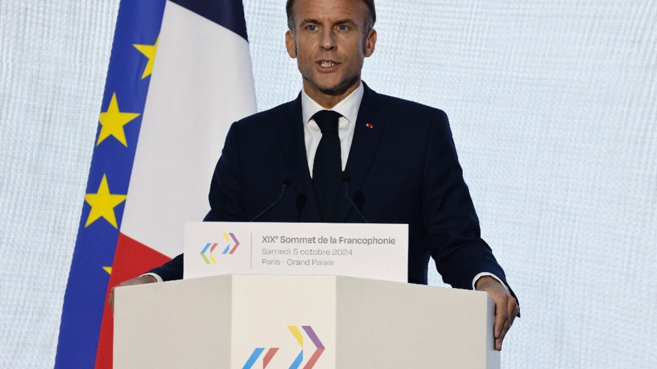 In a pre-recorded interview and in a speech on Saturday, Macron criticised Israel's operations in Gaza and Lebanon